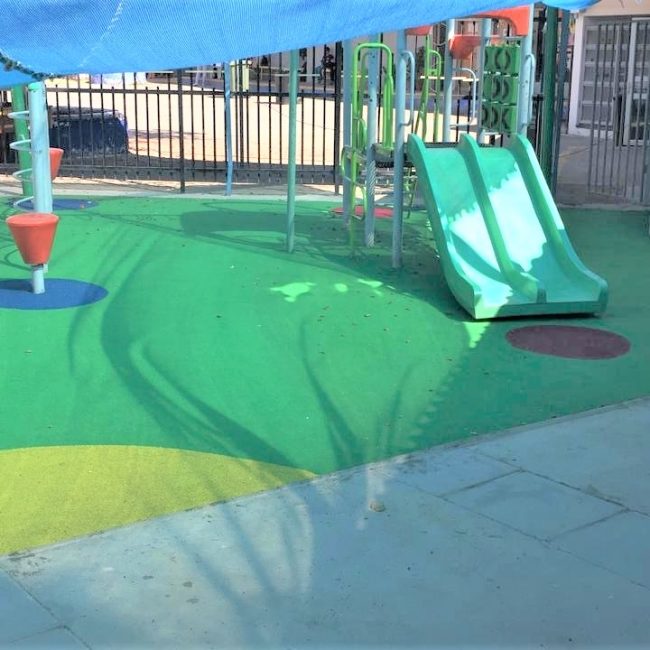 48 M2 Jardín Infantil -  Renca (Tipo SBR color)